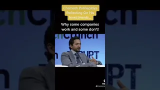 Chamath Palihapitiya Why Companies FAIL! #shorts