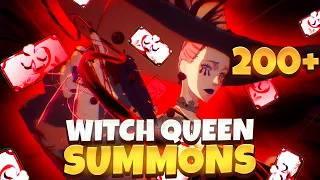 *INSANE* WITCH QUEEN PULLS!! 200+ SUMMONS!! | Black Clover Mobile