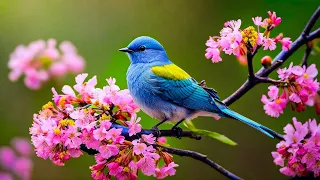 Healing Music Absolute Stress Relief • Gentle Music, Calm the Mind, Beautiful Birds Melody #4