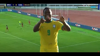 SELEÇÃO BRASILEIRA VENCE COM GOL DE ENDRICK  Brasil 2 x 0 Colômbia  Gols  Pré olímpico 2024