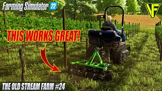 Improving the Grape Yield | The Old Stream Farm | Farming Simulator 22