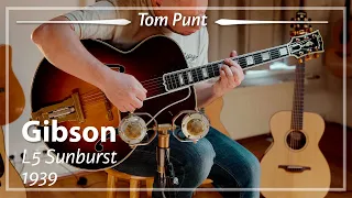 Gibson L5 Sunburst 1939 played by Tom Punt | Demo