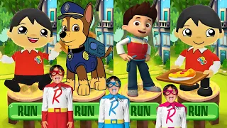 Tag with Ryan Lunchtime Ryan vs PAW Patrol Pups Runner vs PAW Patrol Ryder Run - Gameplay Android