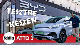 Vizuális schokk! - BYD ATTO 3 Tesztre Készen