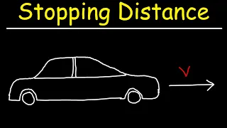 How To Calculate The Stopping Distance of a Car - Calculus