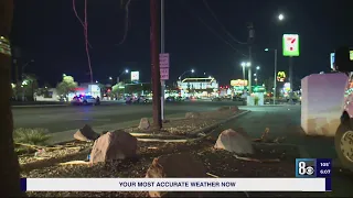 Las Vegas police officer injured, juvenile killed in deadly east valley crash