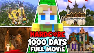 I Survived 1000 Days In Minecraft Hardcore [FULL MOVIE]