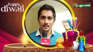 DIWALI WISHES By  Actor  SIDDHARTH