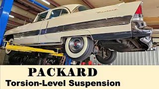 Packard Torsion-Level Suspension explained and demonstrated.