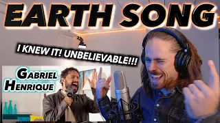 Gabriel Henrique - Earth Song (MJ cover) FIRST REACTION! (I KNEW IT! UNBELIEVABLE!!!)