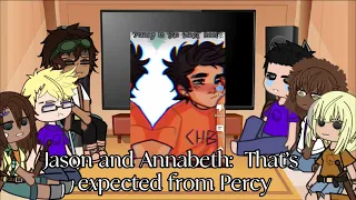WIP//  The Prophesied Seven-Percy//  Reaction video//