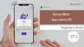 Dotnet Maui iOS App linking