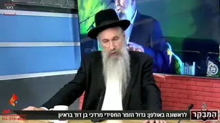MBD: The Rebbe said: it doesn't change Shulchan Aruch |מרדכי בן-דוד: הרבי ענה: זה לא משנה את השו"ע