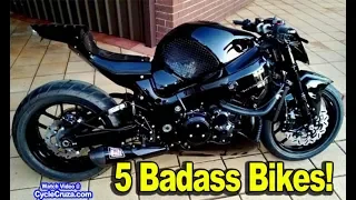 5 BADASS Custom Naked Motorcycles