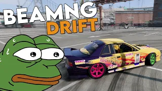 Trying To DRIFT in BeamNG Drive is Different...