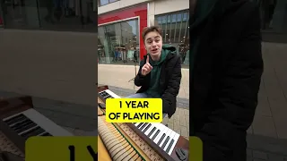 1 Day Vs 10 Years of Playing Piano (in public)