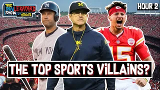 David's Top 5 Sports Villains?! | The Dan Le Batard Show with Stugotz