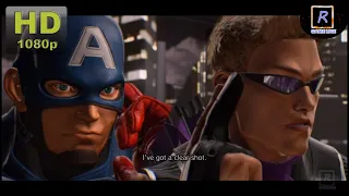 Marvel vs Capcom Infinite – Part 2 – Captain America, Black Panther, Ryu, Hulk and Spiderman