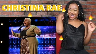 GOLDEN BUZZER CHRISTINA RAE PERFORMANCE (AGT 2020) REACTION