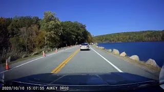 Seven Lakes Drive, New York (Dashcam Video) 10/10/2020