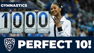 UCLA’s Jordan Chiles earns perfect 10 on bars with phenomenal routine vs. No. 21 Stanford
