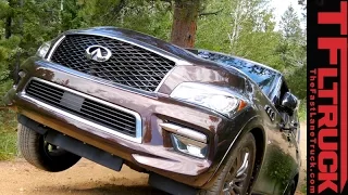 2015 Infiniti QX80 Takes on the Gold Mine Hill Off-Road Review