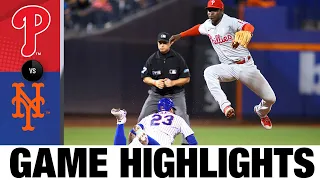 Phillies vs. Mets Game Highlights (9/18/21) | MLB Highlights