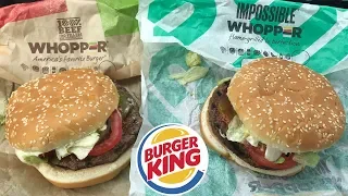 Burger King: The Impossible Whopper vs Whopper – Comparison & Review
