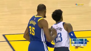 Kevin Durant CLUTCH Full Highlights Warriors vs Mavericks 2018.12.22 - 29 Pts, 8 Ast, 12 Rebs