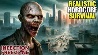 Strategic Apocalyptic Survival Game Day 1 | Infection Free Zone Gameplay | Part 1
