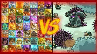 All Kingdom Rush Heroes vs Bandersnatch