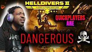 Two Marines Corps Veterans Play Helldiver 2 Part 2 | Quick Players are DANGEROUS