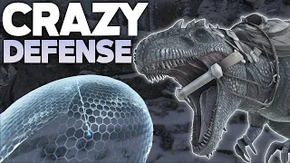 The Most INSANE Base Defense in my 5000 Hours of ARK...