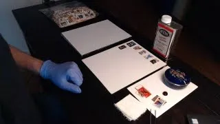 Stamp Collecting Episode 2 Soaking Self-Adhesive Stamps