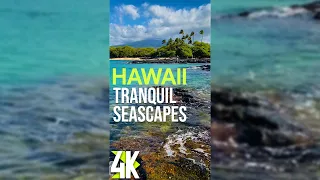 2 HRS Fantastic Views of Hawaiian Coastline for iPhones & Tablets - 4K Seascapes & Scenic Beaches