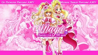 Princess/Maho Girl Precure AMV♥MAGIC♥Thank you for 700+ subs
