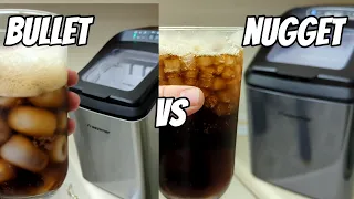 Nugget ice vs Bullet ice. Which style of ice maker is best for you?