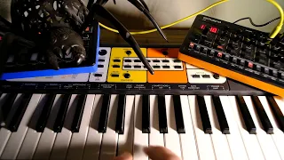 Roland J6, T8 & Cheap Keys Jam | Portible Synth