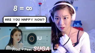 IU (아이유) Eight (에잇) (Prod. & Feat. SUGA of BTS) REACTION