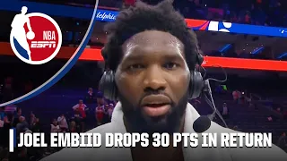 Joel Embiid 'really thought' his foot injury was season-ending | NBA on ESPN