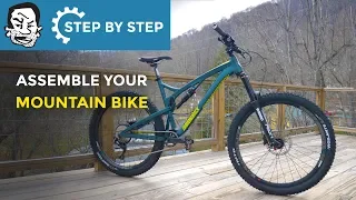 Assembling your new mountain bike with minimal tools