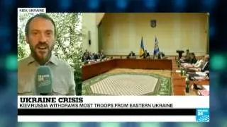 Ukraine Crisis - Russia wirthdraws majority of troops from Eastern Ukraine