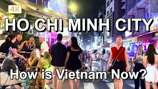 How is Vietnam now? Walking street district 1 nightlife 🇻🇳 Ho Chi Minh City 2023