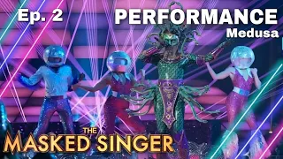 Ep. 2 Medusa Sings "Dancing Queen" | The Masked Singer | Season 9