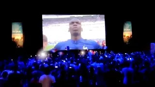 goal france contre l'argentine zenith arena dans ville lille