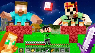 Kid Summons Scary Minecraft Myths in His World..