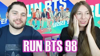 RUN BTS  98  Пижамная вечеринка 2 РЕАКЦИЯ