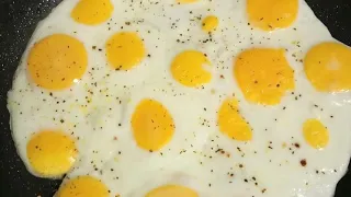 Яичница из замороженного яйца