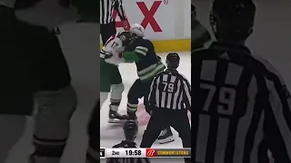 Marcus Foligno vs. Riley Stillman #nhlfights