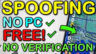 How to Spoof Pokemon GO iPhone 2024 ✅ iOS Pokemon GO Spoofing for FREE and NO PC